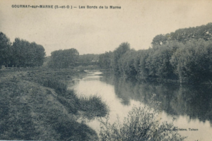 CP les bords de la Marne ed Bouldoires 1910