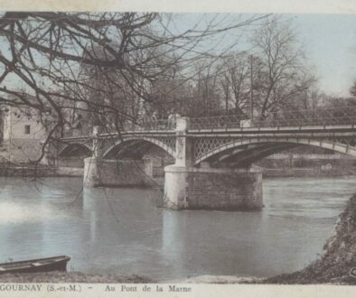 pont entre-deux-guerres colorisé