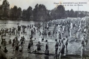 Plage de M. Leroy 1934 ca