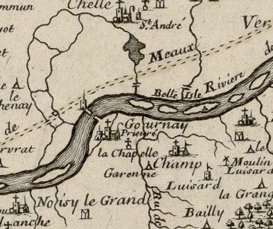 Gués, ponts, bacs, forts châteaux de Gournay-sur -Marne : chronologie à parfaire (sept 2024)