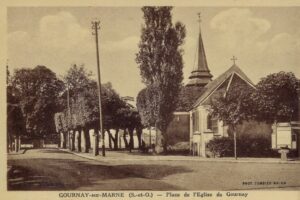 PLACE DE L'ÉGLISE 1935