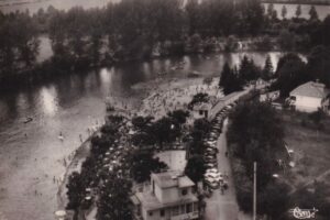 vue aerienne La Plage de Gournay